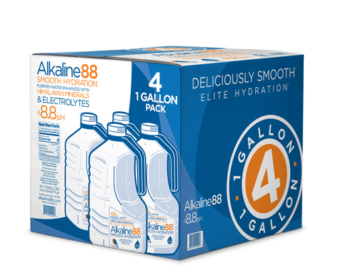 The Alkaline88 “Club Pack”, a 1 gallon 4 pack, will be available exclusively in 589 Sam’s Clubs in May. (Photo: Business Wire)