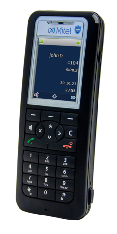 Mitel's Digital Enhanced Cordless Technology (DECT) 600dt series handsets are protected with BioCote® antimicrobial technology for high touch work environments. (Photo: Business Wire)