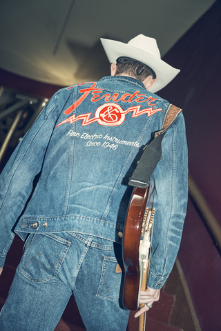The Wrangler x Fender collection of styles features details designed to fit every musical preference including vintage-inspired graphic tees, fringe and paisley prints. (Photo: Business Wire)