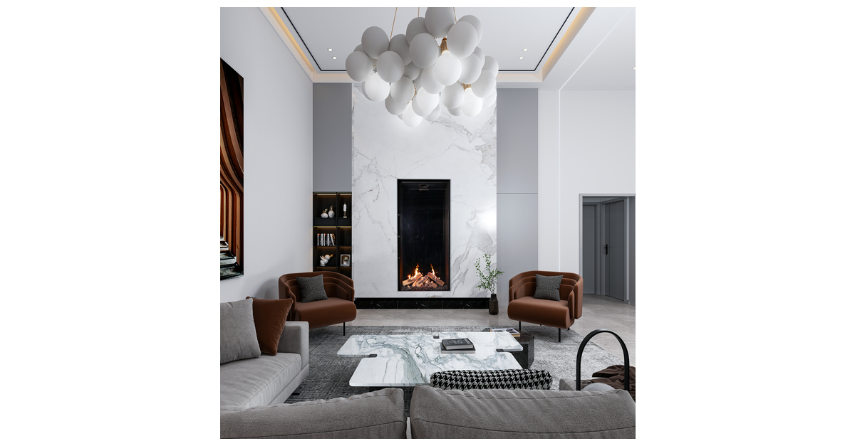Tallest Wilderness Collection Luxury Gas Fireplace Now Available from Ortal