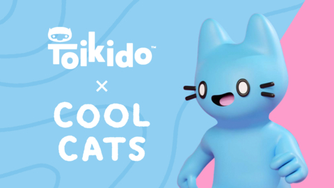 Cool Cats and TOIKIDO announced a manufacturing and distribution deal for a wide range of Cool Cats merchandise – including toys such as plushies – to bring the beloved characters of the Cooltopia ecosystem into the physical world. (Graphic: Business Wire)
