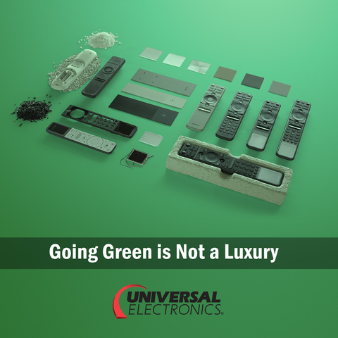 Universal Electronics Hits Sustainability Milestones in Time for Earth Day. The company Refurbished 15 Million Remotes and won an Innovations Award for 100% Plastic-free Packaging. #earthday2022 #sustainability #greeninnovation #greenpackaging (Photo: Business Wire)