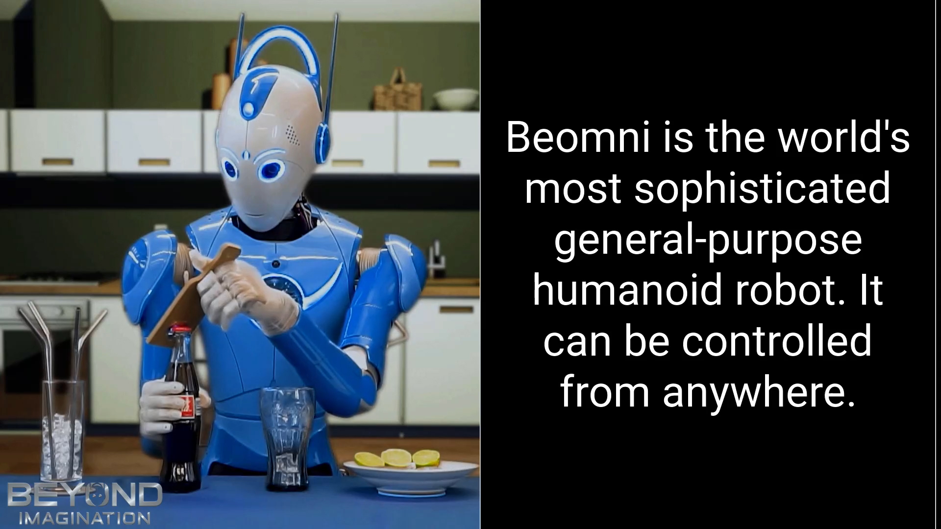 Beomni is the world’s most sophisticated general-purpose humanoid robot, capable of performing an almost unlimited number of tasks. The robot is on display at the Explorers Club Headquarters this week in NYC and on Friday it will be serving guests at the Explorers Club Annual Dinner.