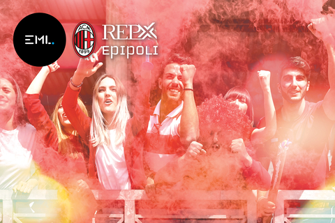 EML's partners REPX and Epipoli team up to deliver AC Milan's private label gift cards. (Photo: Business Wire)