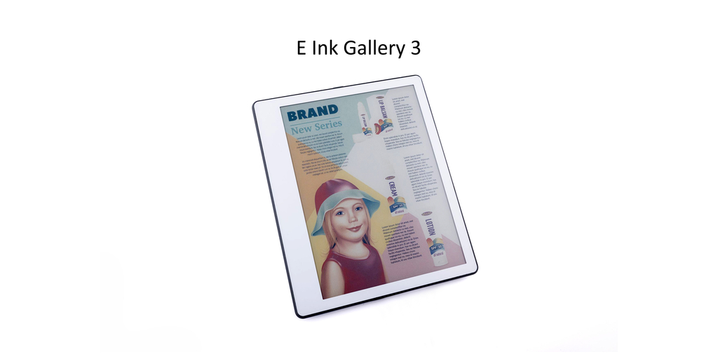 E Ink's latest color displays have me dreaming of electronic paper  magazines