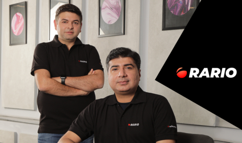original Founders of Rario: Ankit Wadhwa, CEO/Co-Founder and Sunny Bhanot, CTO/Co-Founder (Photo: Business Wire)
