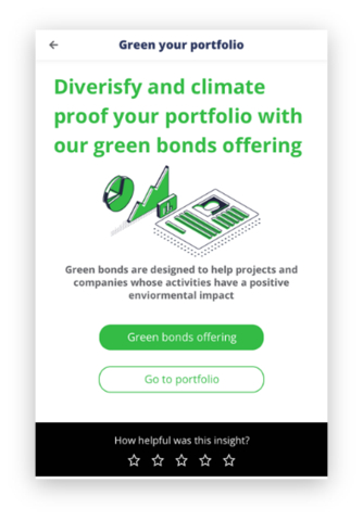 Examples of Personetics' sustainability capabilities (Graphic: Business Wire)