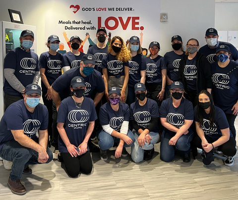 The Centric Brands team volunteering in New York City. (Photo: Business Wire)