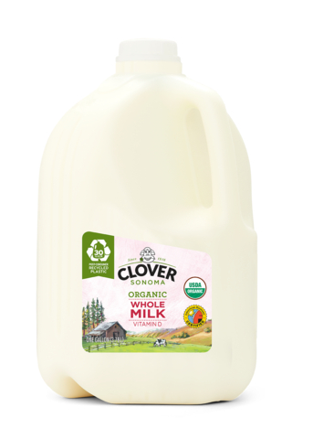 Clover Sonoma 30% Post Consumer Recycled Gallon Milk Jug (Photo: Business Wire)