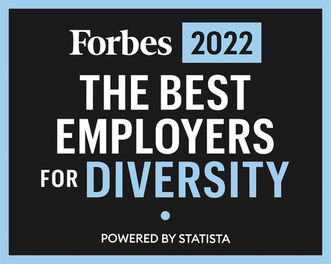 Southern Glazer's Wine & Spirits is included in the Forbes list of Best Employers for Diversity 2022. (Graphic: Business Wire)