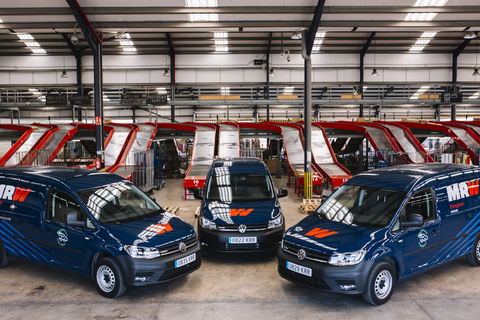 thumbnail MRW Delivery Vehicles (Photo: Business Wire)