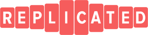 Replicated Logo
