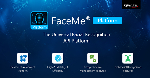 CyberLink Announces the Release of FaceMe® Platform, a Complete API Solution for Facial Recognition (Graphic: Business Wire)