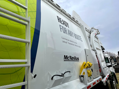 McNeilus will feature the latest in refuse vehicle collection advancements and technology at Waste Expo, May 9-12 in Las Vegas. (Photo: Business Wire)