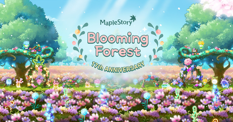 MapleStory Blooming Forest 17th Anniversary #Nexon #NexonAmerica #MapleStory (Graphic: Business Wire)