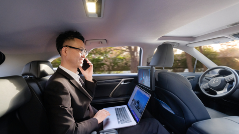 A Pony.ai driverless public facing robotaxi in Beijing, April 2022 (Photo: Business Wire)