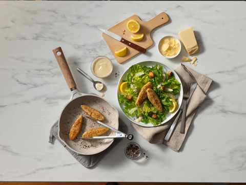 Lightlife Plant-Based Chicken is made with pea protein, non-GMO Project Verified and vegan certified, and contain no artificial flavors. (Photo: Business Wire)