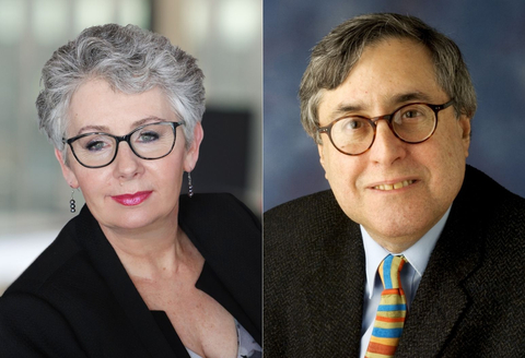 Dr. Karina Davidson (left) and Dr. Jerry Suls co-authored a commentary in American Psychologist. (Credit: The Feinstein Institutes for Medical Research)