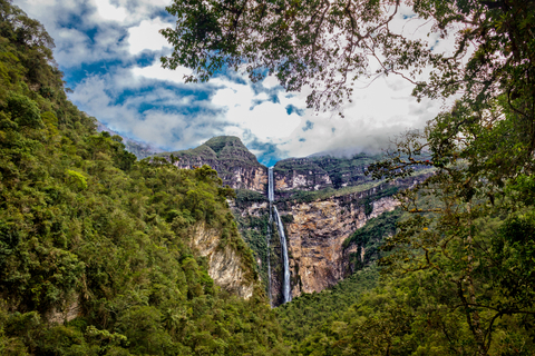 緑豊かなジャングルと山々に囲まれたゴクタの滝は、世界で最も高い滝の一つです。世界の自然七不思議の一つであるペルーのアマゾン北部に位置するこの秘宝が、海外からの観光客を魅了します。（写真：レンゾ・タッソ / プロムペルー）