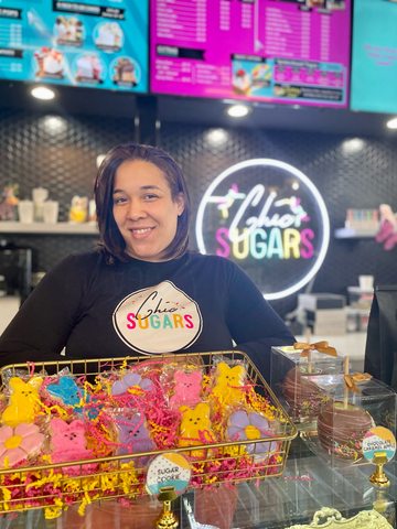 Erika Oldham, proprietor of Chic Sugars, is one of the small businesses opening a location at Westfield Garden State Plaza. Erika is known for her cake creations to the stars with celebrity clients like Jay-Z, Missy Elliott, and Nicki Minaj, to name a few. (Photo: Business Wire)