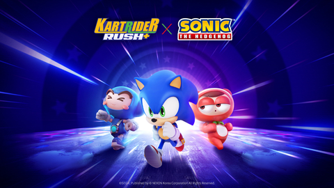 Nexon America KartRider Rush+ X Sonic the Hedgehog Collaboration (Graphic: Business Wire)