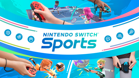 Nintendo Switch Sports, the latest sequel to the Wii Sports series, launches today for the Nintendo Switch and Nintendo Switch – OLED Model systems. (Graphic: Business Wire)