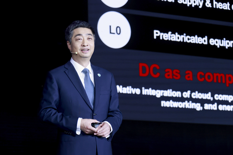Ken Hu, président tournant de Huawei, lors de son intervention au Huawei Global Analyst Summit 2022 (Photo: Huawei)