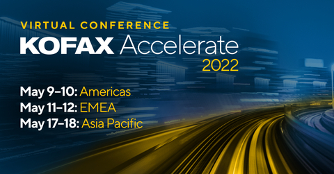 Kofax Accelerate 2022 Customer & Partner Event Focuses on Automation Innovation and Customer Success (Graphic: Business Wire)