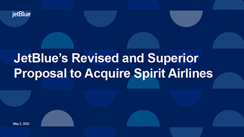 More on JetBlue's superior offer.