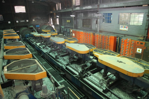 original Image 1: Yauricocha Mine, Chumpe Plant Flotation Cells (Photo: Business Wire)