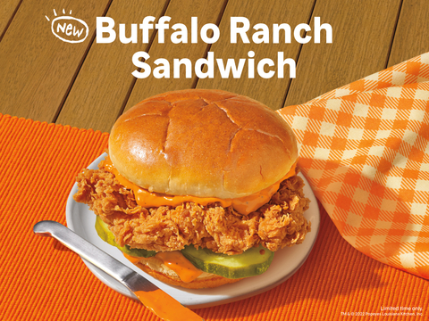 Popeyes® Drops New Buffalo Ranch Chicken Sandwich (Photo: Business Wire)