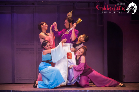 original Ronan Pak Kin Yan with (clockwise) Vivian Chau, Carman Li Ka Man, Dorothy Sek and Fok Ka Wing in Golden Lotus (Photo: Business Wire)