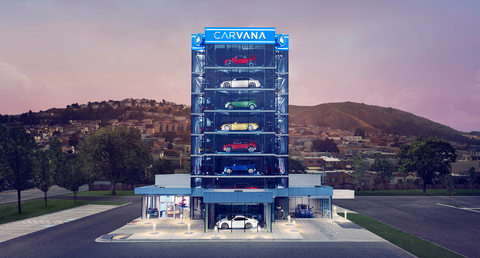 Carvana opens first Car Vending Machine in Northern California. (Photo: Business Wire)