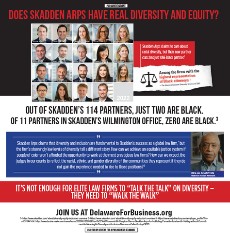 CPBD full-page ad in the Dover Post (Photo: Business Wire)