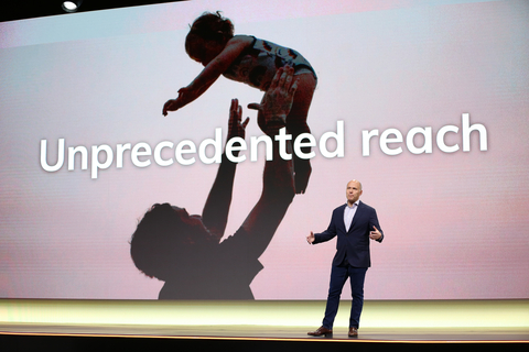 Expedia Group CEO, Peter Kern on stage at EXPLORE 22 (Photo: Business Wire)