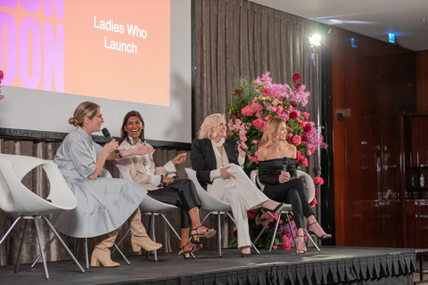 Ladies Who Launch panel at Glamhive LIVE in London (Photo: Mary Kay Inc.)