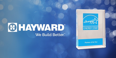 Global pool equipment manufacturer, Hayward, receives ENERGY STAR Partner of the Year award from EPA. (Graphic: Business Wire)