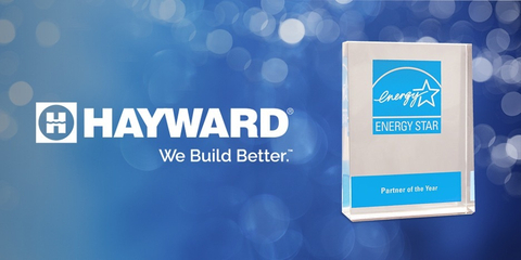 original Global pool equipment manufacturer, Hayward, receives ENERGY STAR Partner of the Year award from EPA. (Graphic: Business Wire)