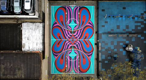 original Mobil 1 and Project Backboard team up to renovate NYC Parks’ McCaffrey Playground (Photo: Business Wire)