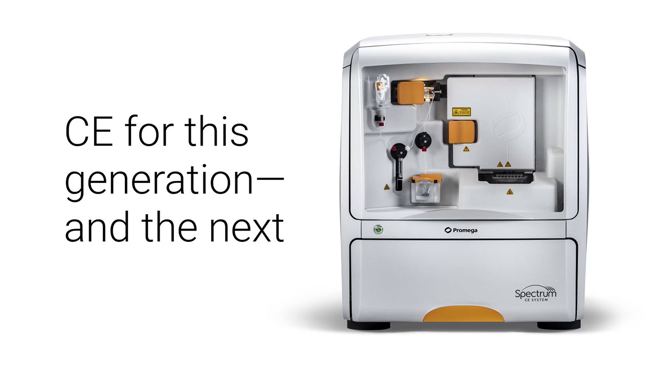 Promega today launched the Spectrum CE System for forensics laboratories performing human identification in criminal casework and database cases.