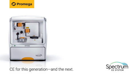 The Spectrum CE System, launched by Promega, provides unique flexibility for forensics laboratories performing human identification in criminal casework and database cases. (Graphic: Business Wire)