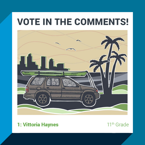 Mural Submission by Vittoria Haynes (Graphic: Business Wire)
