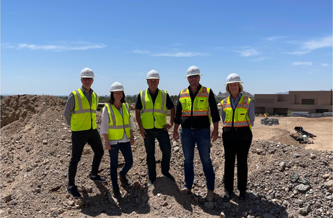 Ascent at The Phoenician®'s development and construction team breaks ground on the Mountainside Residences. Ascent has sold 90% of the Mountainside Residences and is now accelerating its next phase of development, the Camelback Residences with a total of 60 luxury residences in two adjacent buildings. Photo Credit: Courtesy of Ascent at The Phoenician®