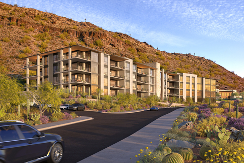 The private, gated community of Ascent at The Phoenician® has become Arizona’s most coveted new luxury real estate offering. Ascent at The Phoenician® overlooks The Phoenician® Golf Course and is located adjacent to The Phoenician®, a Luxury Collection Resort in Scottsdale, Arizona. Photo Credit: Courtesy of Ascent at The Phoenician®