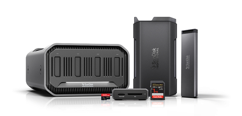At its What's Next Western Digital event, the company introduced the new SanDisk® Professional PRO-BLADE™ Modular SSD Ecosystem. (Photo: Business Wire)