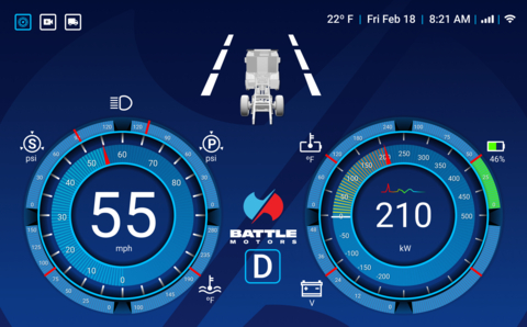 thumbnail Battle Motors Picks T‑Mobile to Connect New RevolutionOS™ EV Software for Trucks. IoT connectivity and management powers heavy‑duty technology to electrify the commercial truck industry. (Graphic: Business Wire)