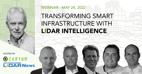 The webinar discusses how lidar helps improve the accuracy and efficiency of smart infrastructure applications, using examples of real-world deployments. (Photo: Business Wire)