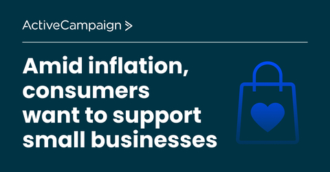 ActiveCampaign surveyed 1,000 consumers to find out more about the impact that inflation and other obstacles have had on small businesses and consumers, along with how businesses can thrive during this time (Graphic: ActiveCampaign)