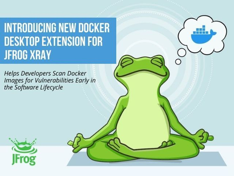 JFrog and Docker unveil new security vulnerability scanning capabilities to help increase developer productivity, reduce risk, and speed time-to-deployment. (Graphic: Business Wire)