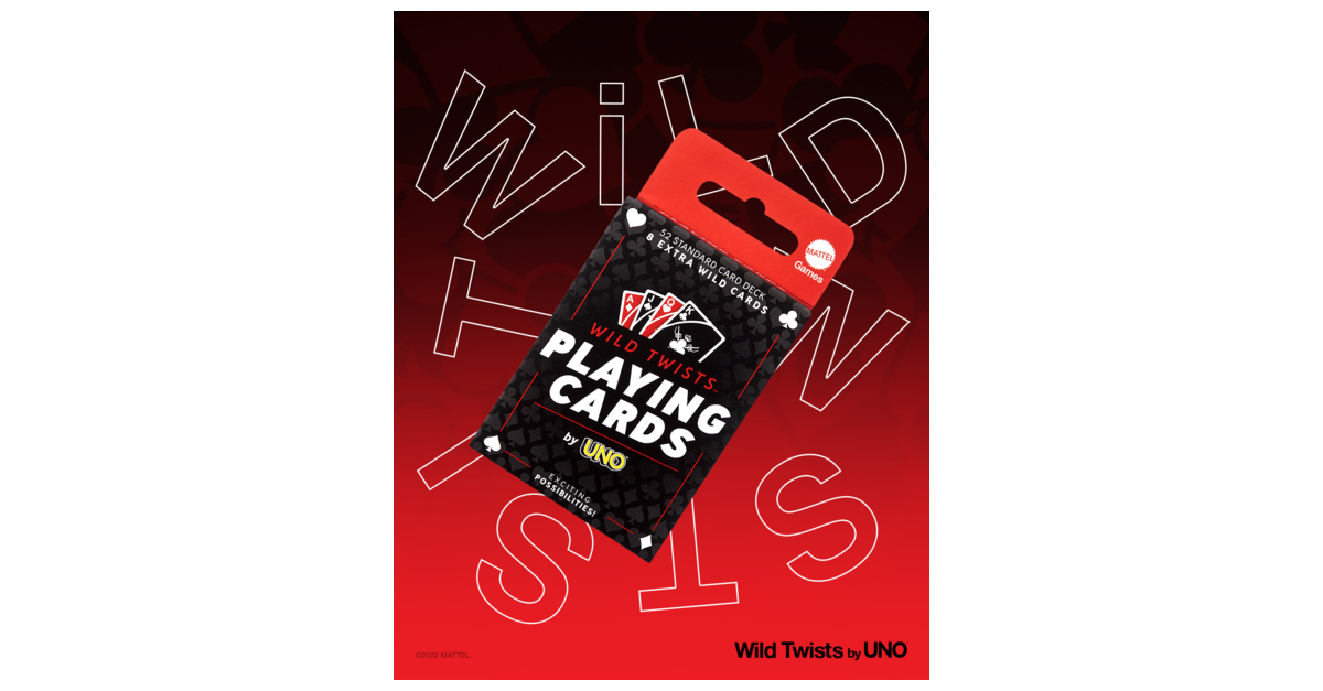 Wild Twists Playing Cards By Uno Brand